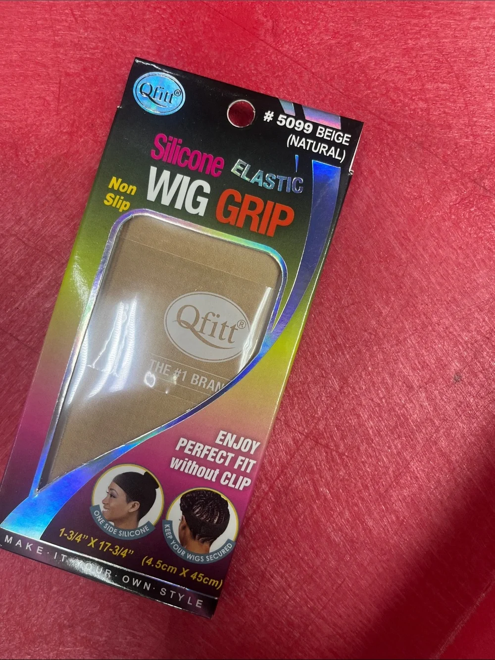 Silicone wig grip